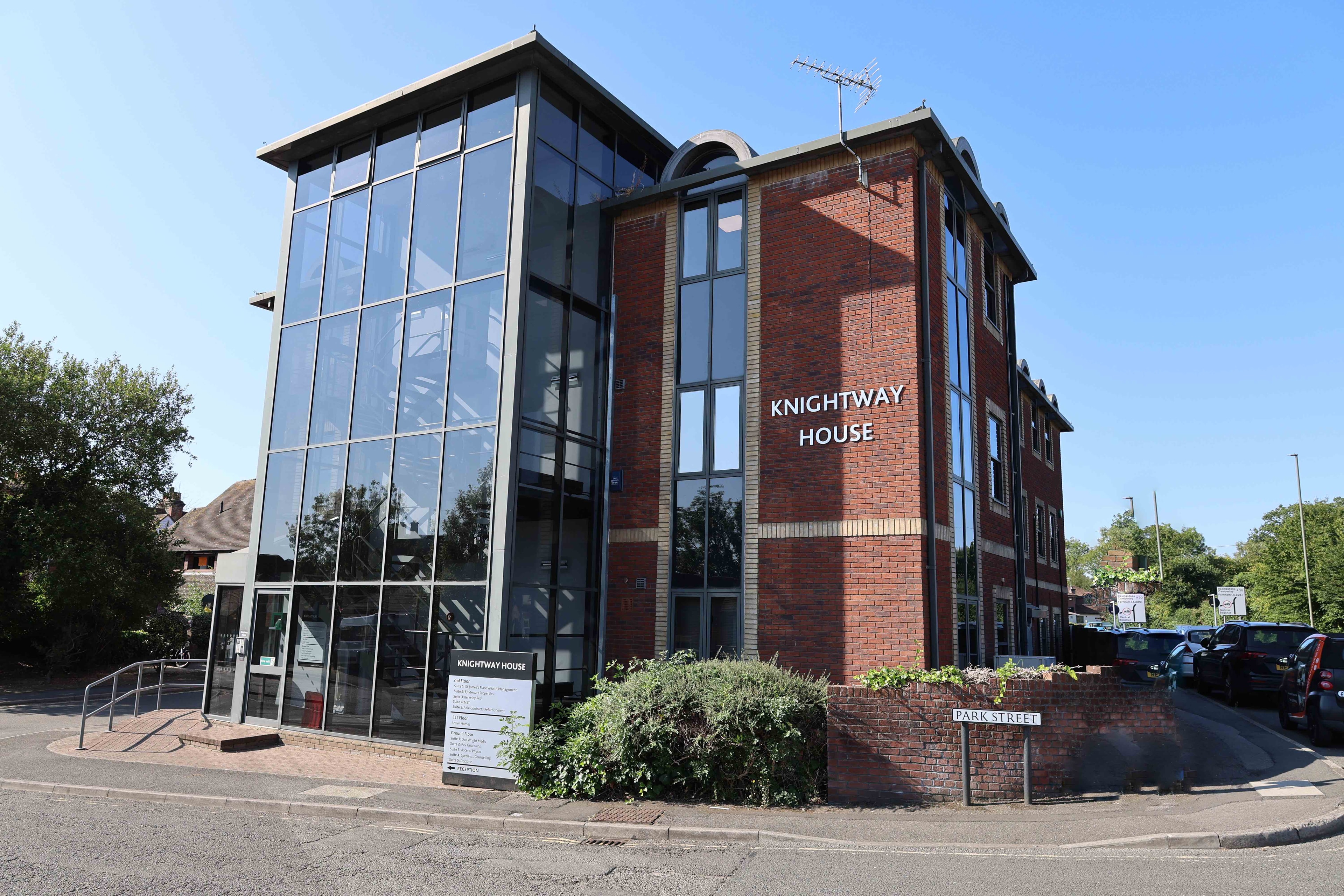 Knightway House, Bagshot — home of EJ Stewart Properties